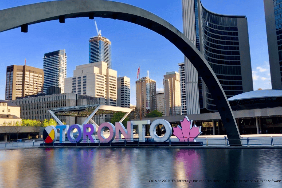 Collision 2024: “En Toronto ya nos conocen como un país que provee servicios de software”